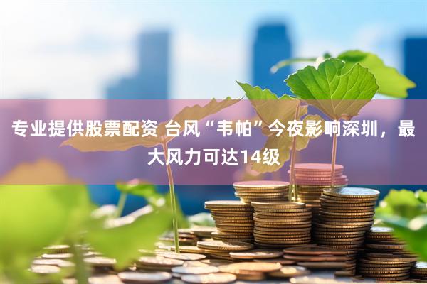 专业提供股票配资 台风“韦帕”今夜影响深圳，最大风力可达14级