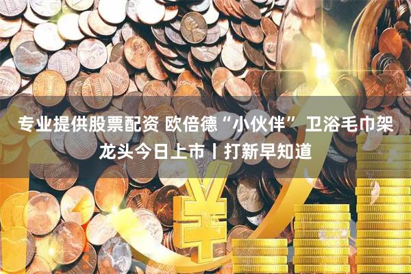 专业提供股票配资 欧倍德“小伙伴” 卫浴毛巾架龙头今日上市丨打新早知道
